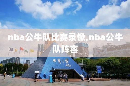 nba公牛队比赛录像,nba公牛队阵容