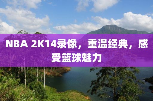 NBA 2K14录像，重温经典，感受篮球魅力